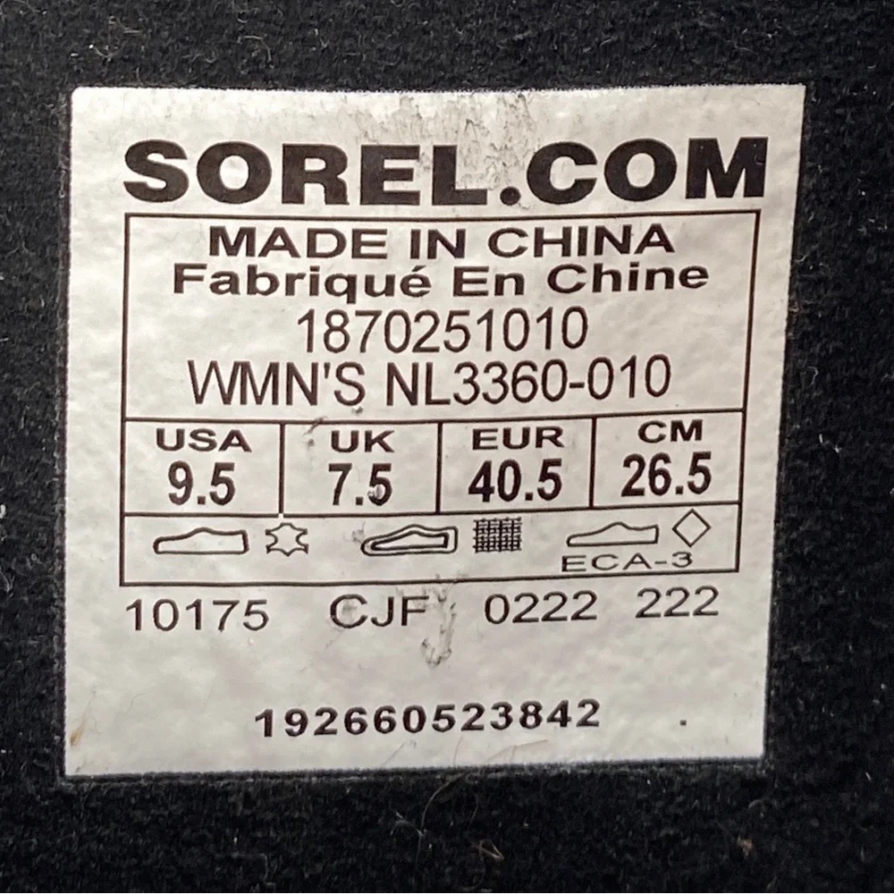 NEW Sorel WOMEN'S JOAN OF ARCTIC™ WEDGE II BUCKLE BOOTIE Size 9.5 - Picture 7 of 9